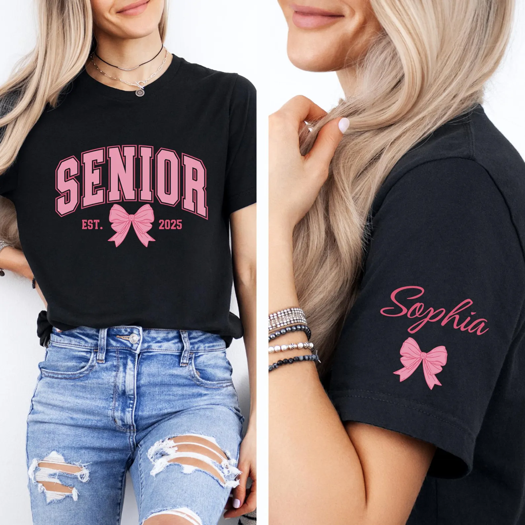 Custom Senior 2025 Coquette Shirt