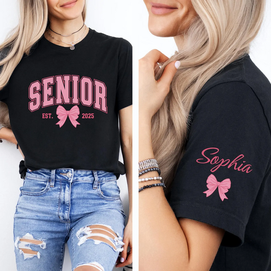 Custom Senior 2025 Coquette Shirt